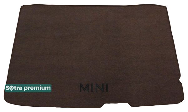 Двошарові килимки Sotra Premium Chocolate для Mini Clubman (mkII)(F54)(багажник) 2015→ - Фото 1