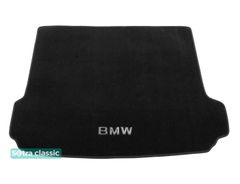 Двошарові килимки Sotra Classic Black для BMW X3 (F25)(без органайзера праворуч)(багажник) 2010-2017