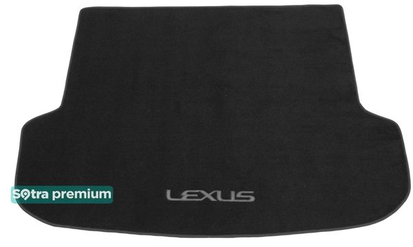 Двошарові килимки Sotra Premium Black для Lexus RX (mkIV)(багажник) 2016-2022 - Фото 1