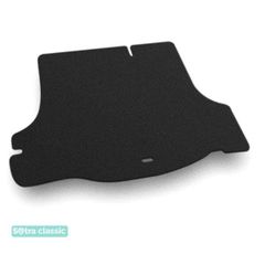 Двошарові килимки Sotra Classic Black для Renault Logan (mkII)(багажник) 2012-2020