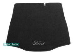 Двошарові килимки Sotra Classic Black для Ford Focus (mkII)(седан)(багажник) 2004-2007