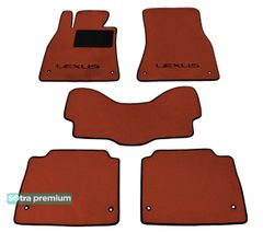 Двошарові килимки Sotra Premium Terracotta для Lexus LS (mkIV)(задній привід) 2006-2012