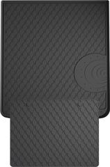 Гумовий килимок у багажник Gledring для Audi A6/S6/RS6 (mkIV)(C7)(універсал) 2011-2018 (багажник із захистом)