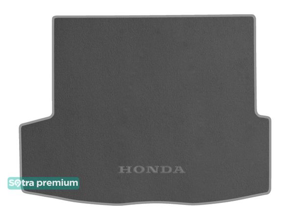 Двошарові килимки Sotra Premium Grey для Honda Civic (mkIX)(універсал)(багажник) 2014-2017 - Фото 1
