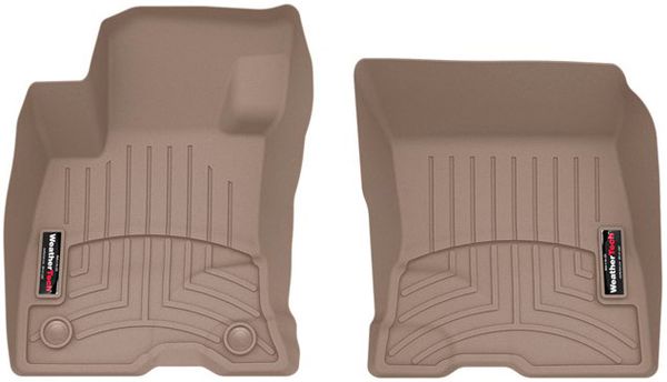 Килимки WeatherTech Beige для Ford Escape (mkIV)(гібрид та PHEV)(2 кліпси)(1 ряд) 2021→ - Фото 1