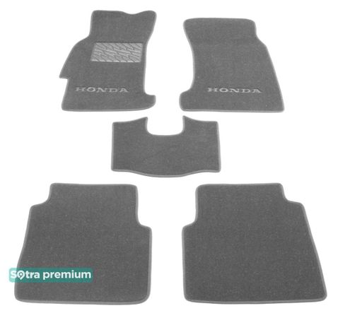 Двошарові килимки Sotra Premium Grey для Honda Accord (mkIV)(CB) 1990-1993 - Фото 1