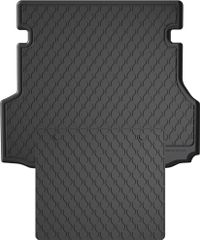 Резиновые коврики в багажник Gledring для BMW 4-series (F36)(гран купе) 2013-2020 (багажник с защитой)