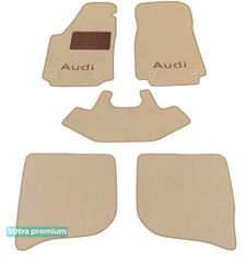 Двошарові килимки Sotra Premium Beige для Audi 100 (mkIV)(C4) 1990-1994