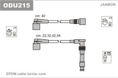 Дроти запалювання Janmor ODU215 для Opel Astra (F) 2.0 16V (C20XE) / Calibra 2.0 (C20LET) / Kadett 2.0 / Vectra (A) 2.0