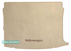 Двошарові килимки Sotra Premium Beige для Volkswagen Taigo (mkI)(верхній рівень)(багажник) 2020→ - Фото 1