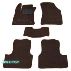 Двошарові килимки Sotra Premium Chocolate для Renault Megane (mkIV)(седан та універсал) 2016-2022