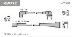 Дроти запалювання Janmor RBU12 для Renault 9 1.7 (F2N 700 / F2N 704 / F2N 708 / F2N 710 / F2N 798) / 11 1.7