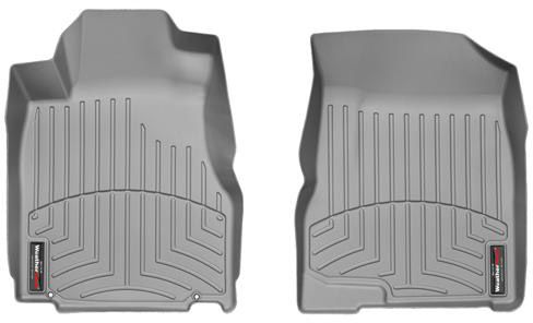 Коврики Weathertech Grey для Honda CR-V (mkIII)(2 pcs.)(1 row) 2007-2012 - Фото 1