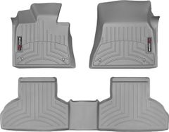 Коврики WeatherTech Grey для BMW X5 (F15) / X6 (F16)(1-2 row) 2014-2018