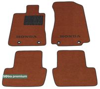 Двошарові килимки Sotra Premium Terracotta для Honda Legend (mkIV)(4 кліпси) 2009-2012 - Фото 1