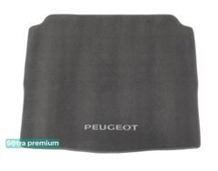 Двошарові килимки Sotra Premium Grey для Peugeot 3008 (mkII)(нижній рівень)(багажник) 2016→