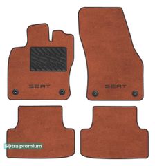 Двухслойные коврики Sotra Premium Terracotta для Seat Ateca (mkI) 2016→
