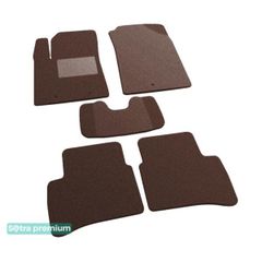 Двошарові килимки Sotra Premium Chocolate для Hyundai i10 (mkII) 2013-2019
