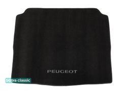 Двошарові килимки Sotra Classic Black для Peugeot 3008 (mkII)(нижній рівень)(багажник) 2016→