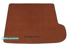 Двухслойные коврики Sotra Premium Terracotta для Subaru Tribeca (mkI)(5 мест)(багажник) 2006-2014