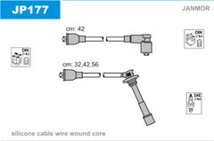 Дроти запалювання Janmor JP177 для Daihatsu Charade 1.0GTi (CB 80 T)