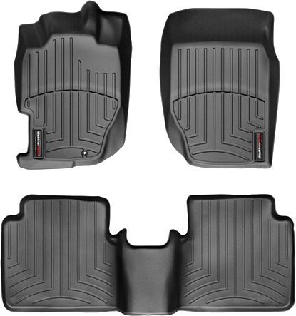 Коврики Weathertech Black для Honda Accord (US)(sedan)(mkVI)(CG1/CG5/CG6) 1997-2002 - Фото 1