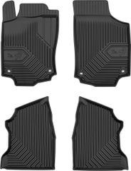 Гумові килимки Frogum №77 для Opel Combo (mkIII)(C)(1-2 ряд) 2001-2011