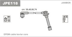 Дроти запалювання Janmor JPE118 для Nissan 100NX 1.6 SR (GA16DE) / Almera 1.4GX / 1.4LX (GA14DE) / 1.6 - Фото 1