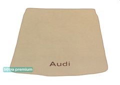 Двухслойные коврики Sotra Premium Beige для Audi A6/S6/RS6 (mkIV)(C7)(седан)(багажник) 2011-2018