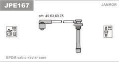 Дроти запалювання Janmor JPE167 для Mitsubishi L300 2.0 (P13T) / Space Gear 2.0 16V (4G63) - Фото 1