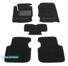 Двошарові килимки Sotra Premium Black для Mitsubishi Colt (mkIX)(Z30)(3-дв.) 2005-2012