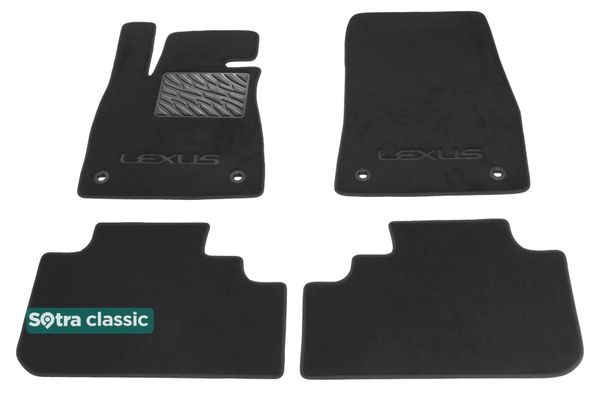 Двошарові килимки Sotra Classic Grey для Lexus RX (mkIV) 2016-2022 - Фото 1