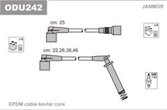 Дроти запалювання Janmor ODU242 для Opel Corsa (A) 1.6GSi (E 16 SE / C 16 SEI) / 1.6GSi KAT (C 16 SE)