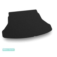 Двошарові килимки Sotra Classic Black для Hyundai Accent (mkV)(седан)(багажник) 2017→