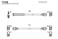 Провода зажигания Tesla T768B для Opel Omega (A) 3.0 (30NE; C30NE; C30LE) - Фото 2