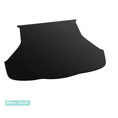 Двошарові килимки Sotra Classic Black для Kia Cerato (mkIII)(седан)(багажник) 2013-2018 - Фото 1