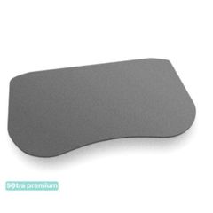 Двошарові килимки Sotra Premium Grey для Tesla Model 3 (mkI)(рифленая поверхность)(передний багажник) 12/2020→