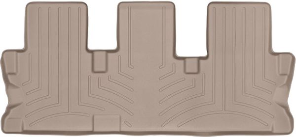 Коврик WeatherTech Beige для Toyota Highlander (mkIII)(2 row bench seats)(3 row) 2013-2019 - Фото 1