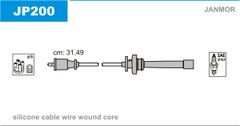 Дроти запалювання Janmor JP200 для Chrysler Sebring 2.4 SOHC; Dodge Stratus 2.4 SOHC; Mitsubishi - Фото 1