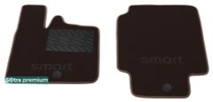 Двошарові килимки Sotra Premium Chocolate для Smart ForTwo (A450-W450) 1998-2006 - Фото 1