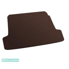 Двошарові килимки Sotra Premium Chocolate для Renault Megane (mkII)(седан)(багажник) 2002-2009