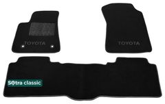 Двухслойные коврики Sotra Classic Black для Toyota Tundra (mkII) 2014-2022