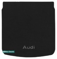 Двухслойные коврики Sotra Classic Black для Audi A5/S5 (mkI)(лифтбэк)(багажник) 2011-2016