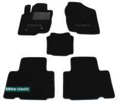 Двухслойные коврики Sotra Classic Black для Toyota RAV4 (mkIII)(long) 2005-2012