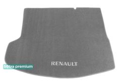Двошарові килимки Sotra Premium Grey для Renault Megane (mkIV)(седан)(багажник) 2016-2022