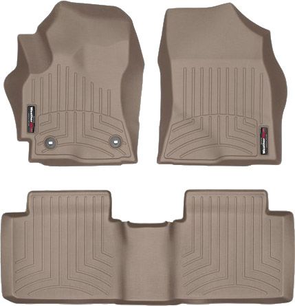 Коврики Weathertech Beige для Toyota Corolla (US)(E170) 2017-2018 manual - Фото 1