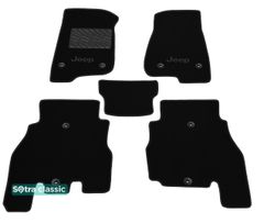 Двошарові килимки Sotra Classic Black для Jeep Wrangler Unlimited (mkIV)(JL) 2019→