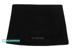 Двошарові килимки Sotra Premium Black для BMW X1 (F48)(багажник) 2015-2022