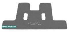 Двухслойные коврики Sotra Premium Grey для Cadillac Escalade (mkIII)(багажник) 2007-2014