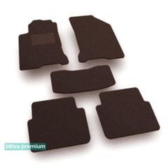 Двошарові килимки Sotra Premium Chocolate для Renault Laguna (mkII)(ліфтбек) 2001-2007